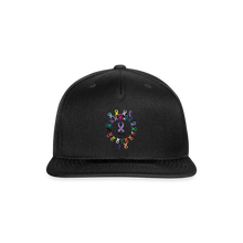 Load image into Gallery viewer, Snapback Baseball Cap - black