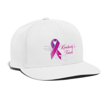 Load image into Gallery viewer, Snapback Baseball Cap - white