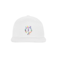 Load image into Gallery viewer, Snapback Baseball Cap - white