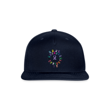 Load image into Gallery viewer, Snapback Baseball Cap - navy