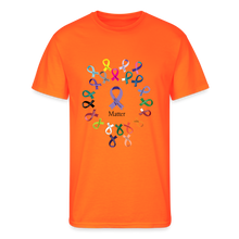 Load image into Gallery viewer, Men’s 50/50 T-Shirt - neon orange