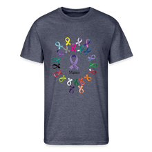 Load image into Gallery viewer, Men’s 50/50 T-Shirt - navy heather