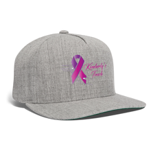 Load image into Gallery viewer, Snapback Baseball Cap - heather gray