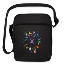 Load image into Gallery viewer, Upright Crossbody Bag - black