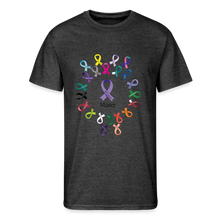 Load image into Gallery viewer, Men’s 50/50 T-Shirt - heather black