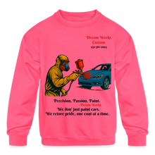 Load image into Gallery viewer, Kids&#39; Crewneck Sweatshirt - neon pink
