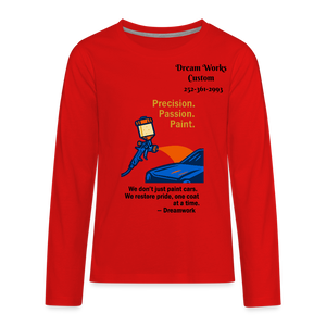 Kids' Premium Long Sleeve T-Shirt - red