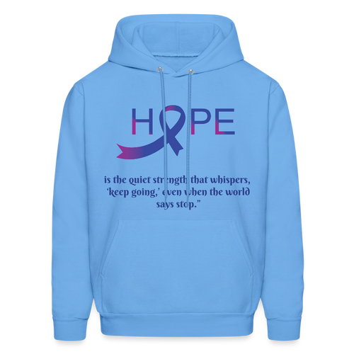 Men's Hoodie - carolina blue