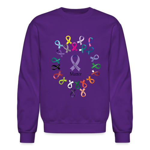 Crewneck Sweatshirt - purple