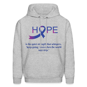 Men's Hoodie - heather gray