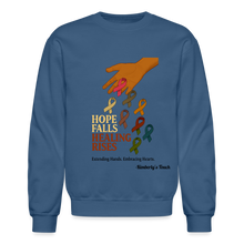 Load image into Gallery viewer, Crewneck Sweatshirt - indigo blue
