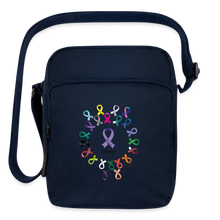 Load image into Gallery viewer, Upright Crossbody Bag - navy
