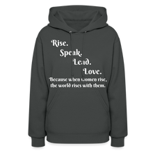 Load image into Gallery viewer, Women&#39;s Hoodie - asphalt
