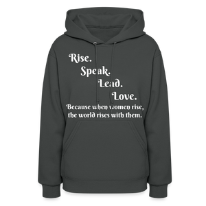 Women's Hoodie - asphalt