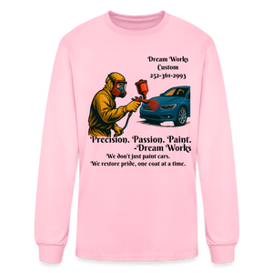 Men's Long Sleeve T-Shirt - pink