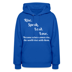 Women's Hoodie - royal blue