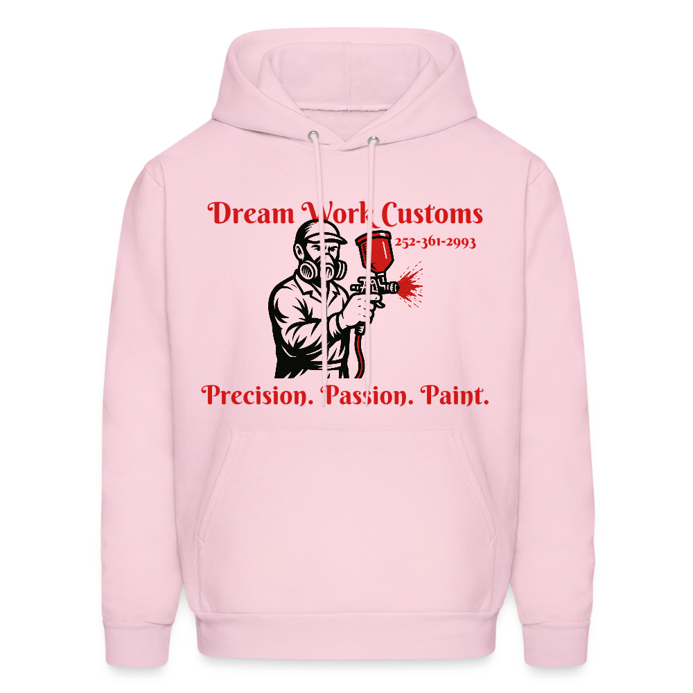 Men's Hoodie - pale pink