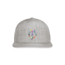 Load image into Gallery viewer, Snapback Baseball Cap - heather gray

