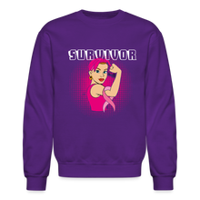 Load image into Gallery viewer, Crewneck Sweatshirt - purple
