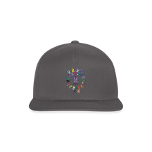 Load image into Gallery viewer, Snapback Baseball Cap - dark grey
