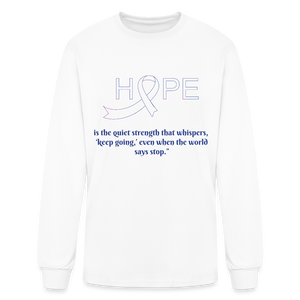 Men's Long Sleeve T-Shirt - white