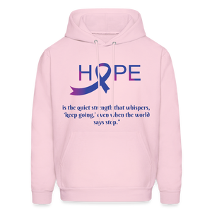 Men's Hoodie - pale pink