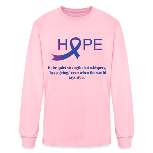 Men's Long Sleeve T-Shirt - pink