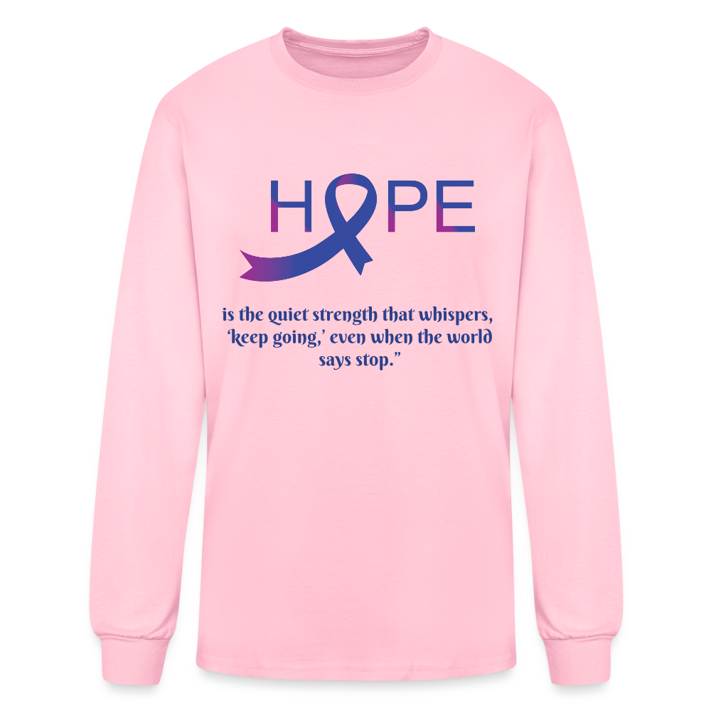 Men's Long Sleeve T-Shirt - pink