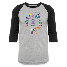 Load image into Gallery viewer, Baseball T-Shirt - heather gray/black
