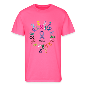 Men’s 50/50 T-Shirt - neon pink