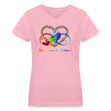 Load image into Gallery viewer, Women&#39;s V-Neck T-Shirt - pink
