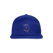 Load image into Gallery viewer, Snapback Baseball Cap - royal blue
