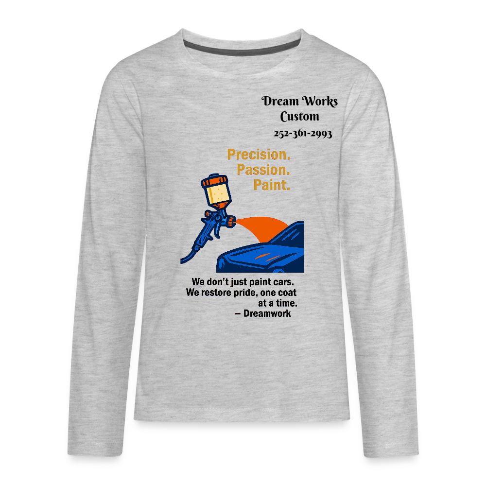Kids' Premium Long Sleeve T-Shirt - heather gray