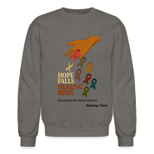 Load image into Gallery viewer, Crewneck Sweatshirt - asphalt gray
