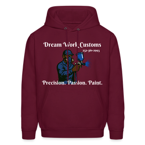 Men's Hoodie - burgundy