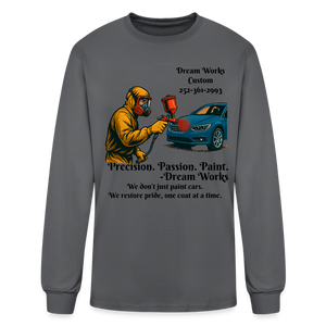 Men's Long Sleeve T-Shirt - charcoal