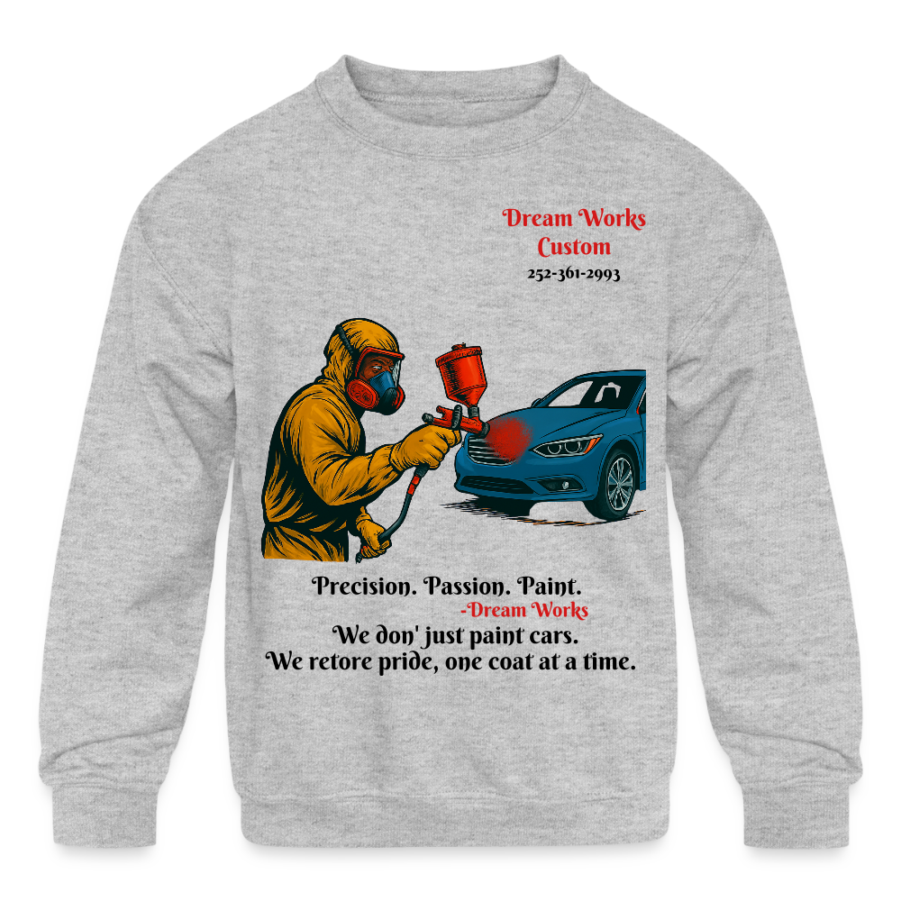 Kids' Crewneck Sweatshirt - heather gray