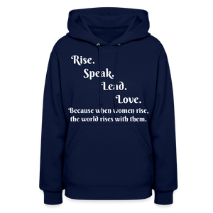 Women's Hoodie - navy