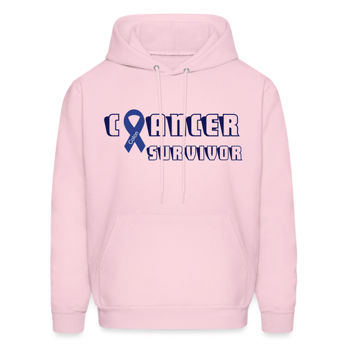 Men's Hoodie - pale pink