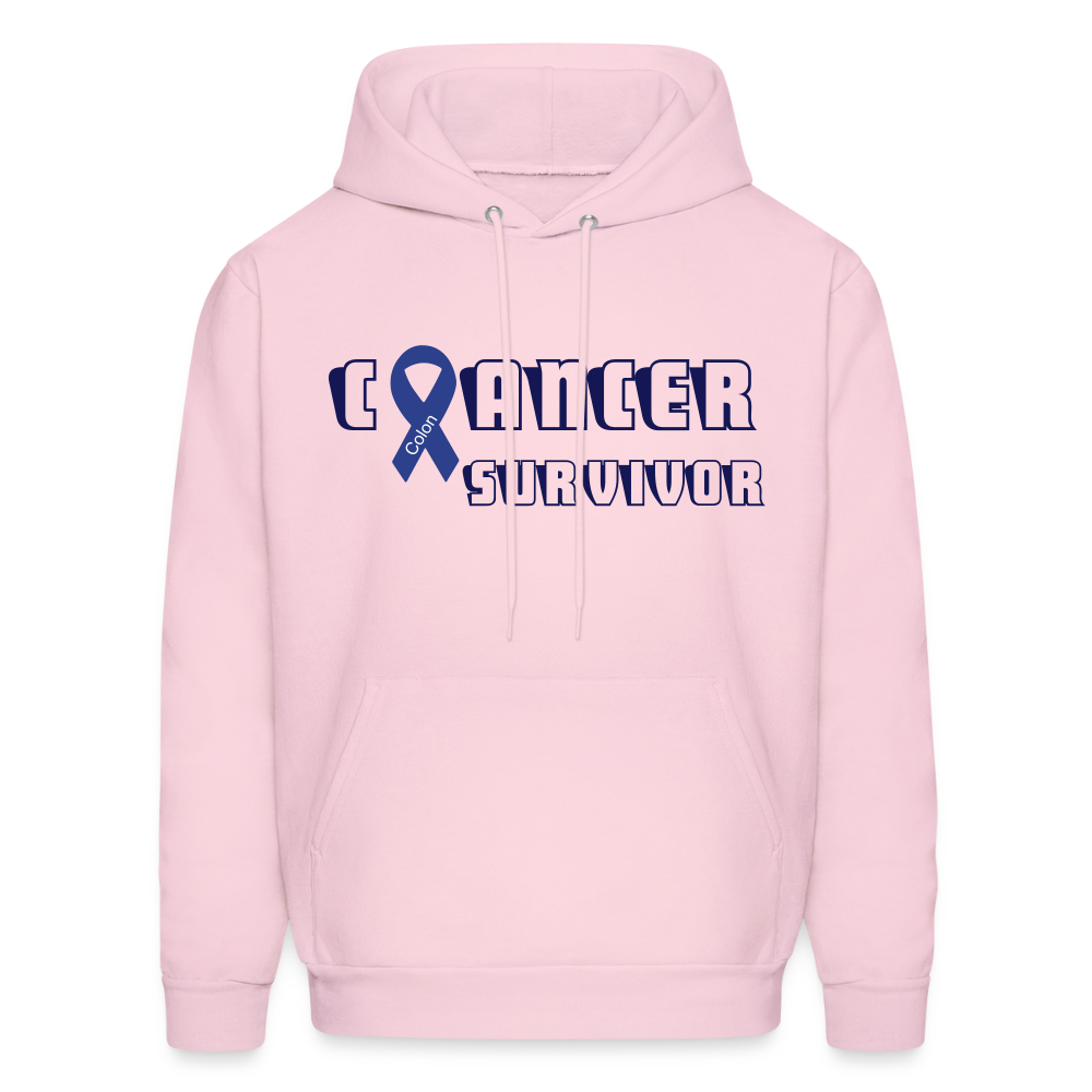 Men's Hoodie - pale pink
