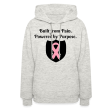 Load image into Gallery viewer, Women&#39;s Hoodie - heather oatmeal
