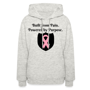 Women's Hoodie - heather oatmeal