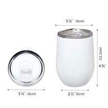 Load image into Gallery viewer, 12 oz Stainless Steel Insulated Tumbler with Leak Proof Lid Reusable Cup Travel Mug
