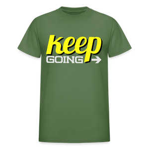 Gildan Ultra Cotton Adult T-Shirt - military green