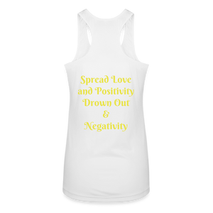 Women’s Performance Racerback Tank Top - white