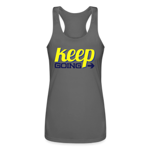 Women’s Performance Racerback Tank Top - charcoal