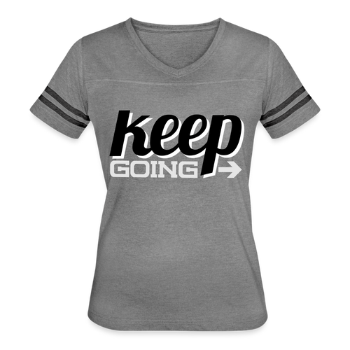 Women’s Vintage Sport T-Shirt - heather gray/charcoal